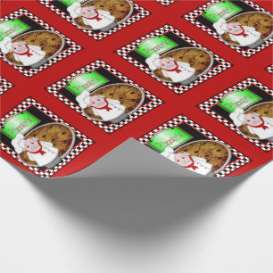 Cadeau Papier d'enveloppement Pizzaria-Cadeau