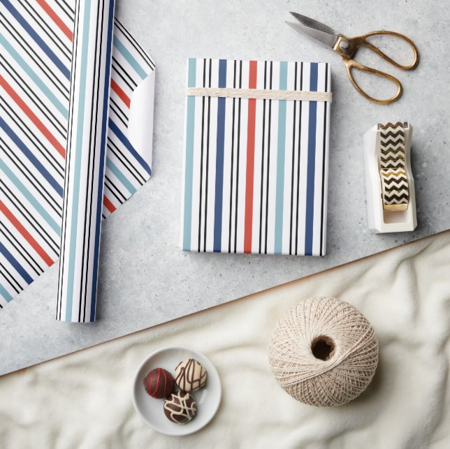 Cadeau Papier d'enveloppement pour bandes modernes de vac (Artisanat)