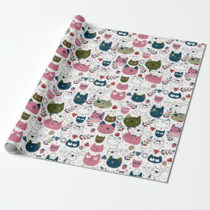 Cadeau Papier d'enveloppement pour chats