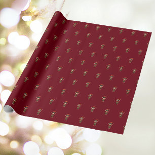Cadeau Papier d'enveloppement pour elfe de Noël