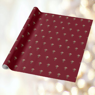Cadeau Papier d'enveloppement pour elfe de Noël de la dam
