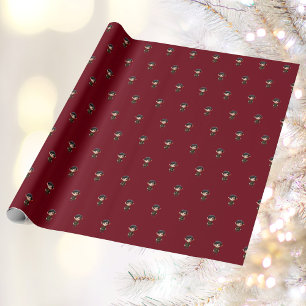Cadeau Papier d'enveloppement pour elfe de Noël pour enfa