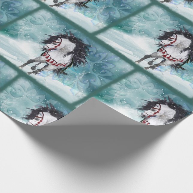 Cadeau Papier d'enveloppement pour les fêtes du Cheval de (Coin)
