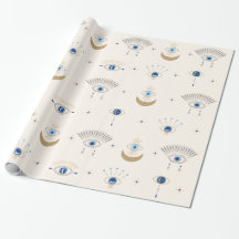 Papier d'enveloppement pour Motif de l'oeil et du 