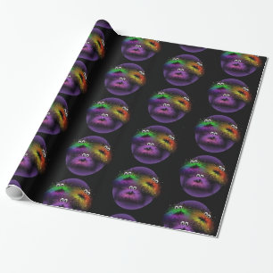 Cadeau Papier d'enveloppement pour tapis arc-en-ciel mou