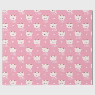 Cadeau Papier d'enveloppement pour vache couché