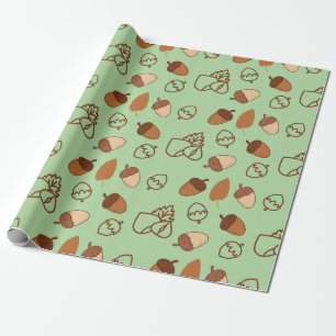 Cadeau Papier d'enveloppement sans soudure vert Menthol :