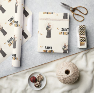 Cadeau Papier d'enveloppement St. Anthony