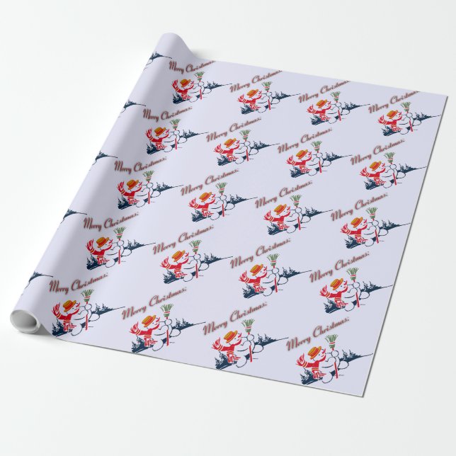 Cadeau Papier d'enveloppement vintage (Déroulé)