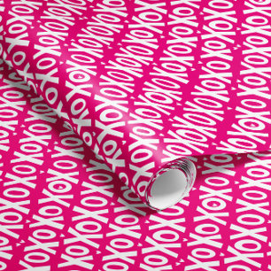 Cadeau Papier d'enveloppement XOXO Valentine's Day