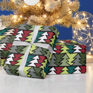 Cadeau Papier d'enveloppement XXL Arbres