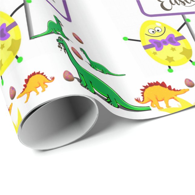 Cadeau Papier écorce de Pâques (Coin rond)