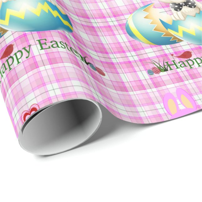 Cadeau Papier écorce de Pâques (Coin rond)