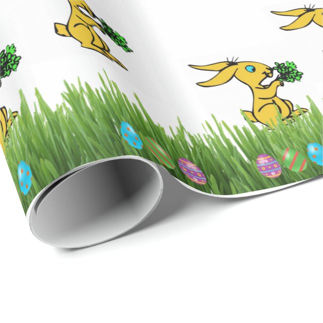 Cadeau Papier écorce de Pâques (Coin rond)