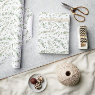 Cadeau Papier écorce vert