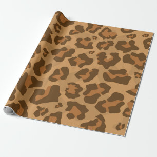 CADEAU PAPIER EMPREINTE DE LÉOPARD