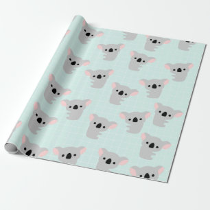 Cadeau Papier enveloppant de l'ours de Koala