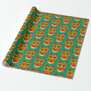 Cadeau Papier enveloppant Motif de couleur d'eau de Jagua