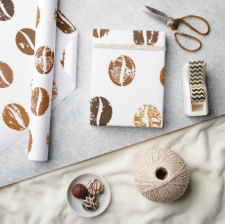Cadeau Papier fèves de café