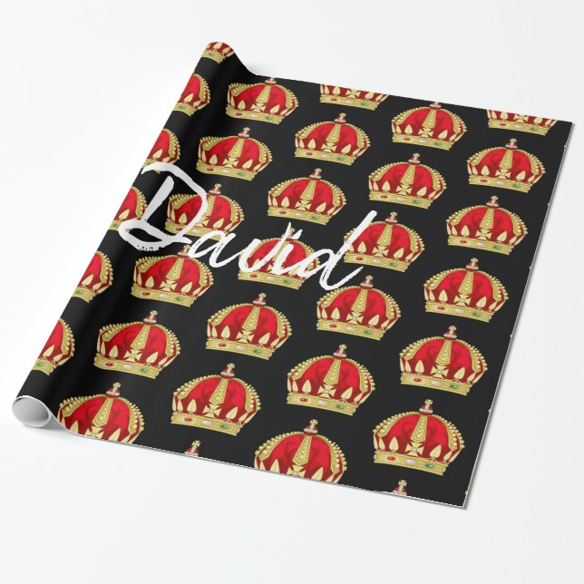 Cadeau Papier King David Wrapping (Déroulé)