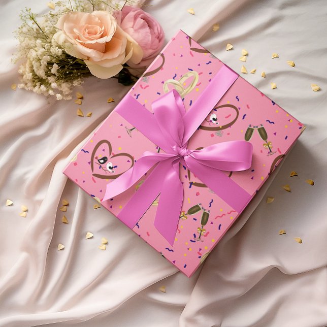 Cadeau Papier Mariage Inséparable (Créateur téléchargé)