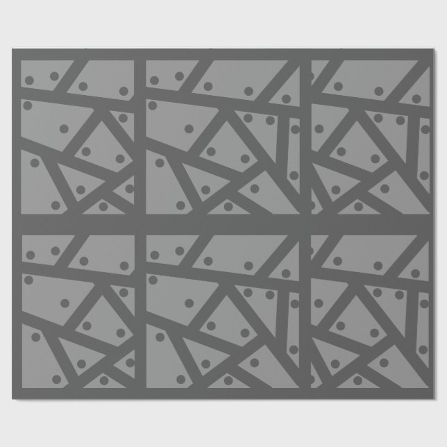 Cadeau papier métallique (Plat)