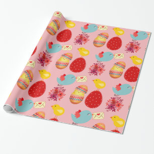 Cadeau Papier Motif de Pâques