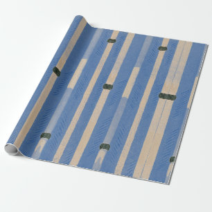 CADEAU PAPIER MOTIF EN BOIS JAPONAIS