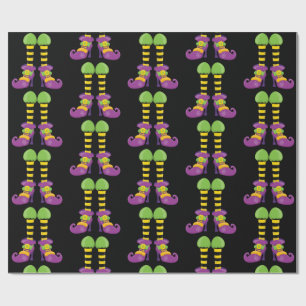 Cadeau Papier Motif Wrapper Fancy Feet
