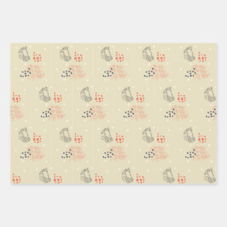 cadeau papier papier motifs abstraits