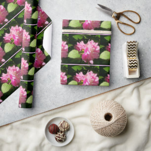 Cadeau Papier Peint Doucement Peonies Roses Enveloppant