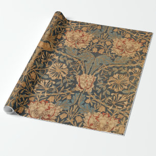 Cadeau Papier peint riche au chèvrefeuille de William Mor