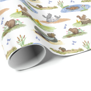 Cadeau Papier toile de rongeurs (Couleurs originales) 