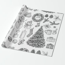 Papier Vintage Noël