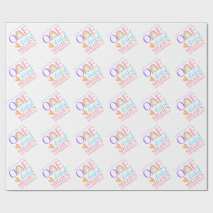 Cadeau Pastel Arc-en-ciel 1er Anniversaire Papier d'envel