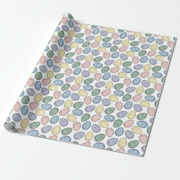 Cadeau Pastel OEufs de Pâques Papier à envelopper