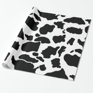 Cadeau Peau de la Covette noire  Papier à envelopper