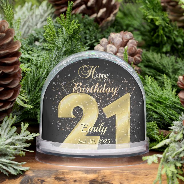 Cadeau personnalisé 21e anniversaire (Hiver)