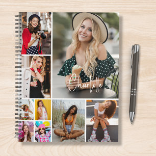 Cadeau personnalisé avec collage de neuf photos et