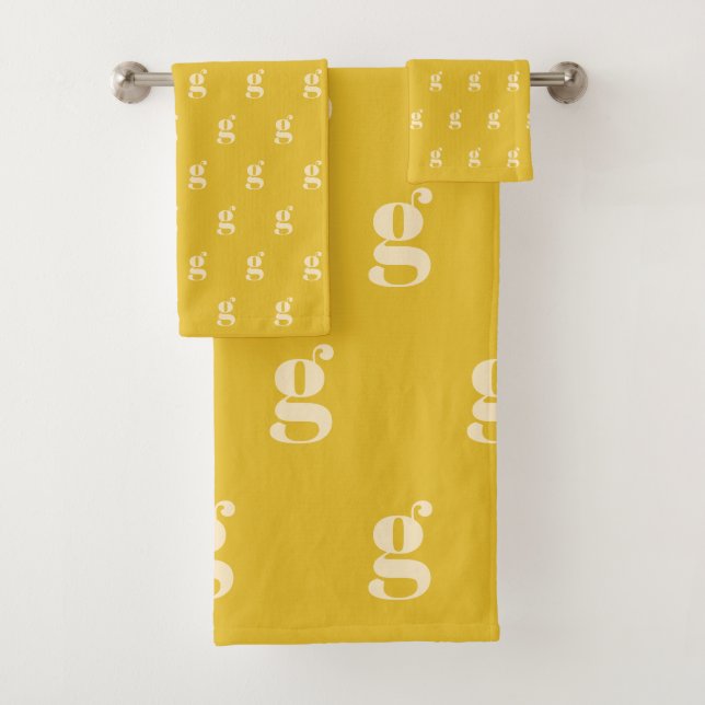 Cadeau personnalisé avec motif initial de monogram (En situation)