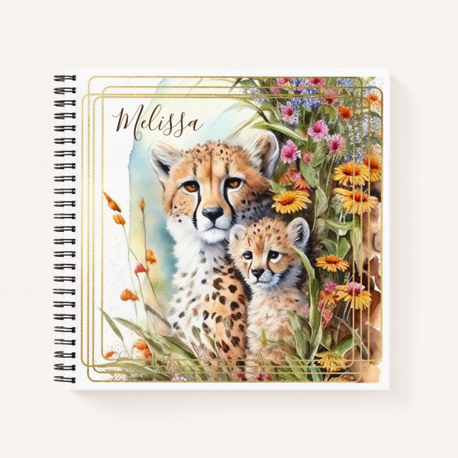 Cadeau personnalisé Carnet de bureau de l'école Ch (Devant)