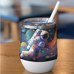 Cadeau personnalisé d'astronaute dans l'espace