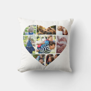 Cadeau personnalisé de coussin photo
