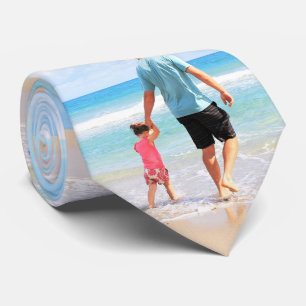 Cadeau personnalisé de cravate avec votre photo
