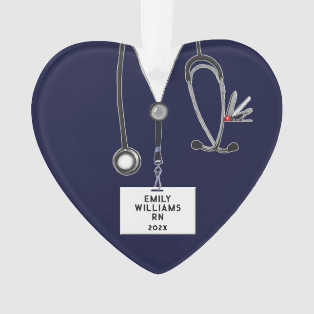 Cadeau personnalisé de l'infirmière (devant)