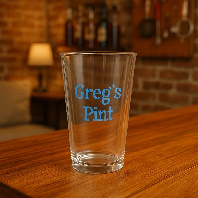 Cadeau personnalisé en verre de bière pour lui ou  (Créateur téléchargé)