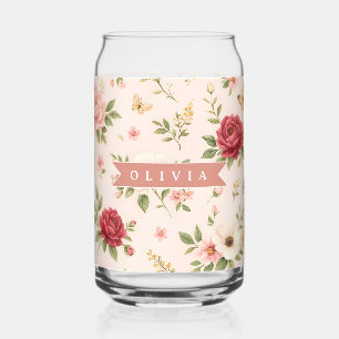 Cadeau Personnalisé Nom Romantique Floral Vintage