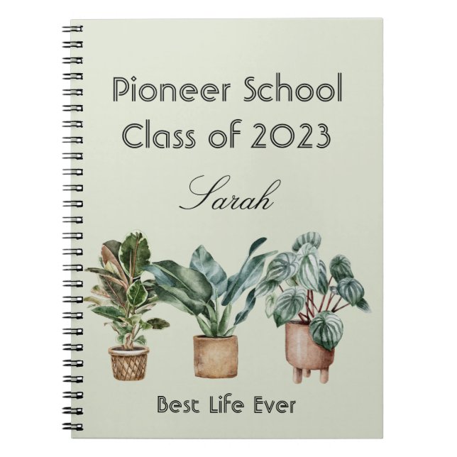 Cadeau personnalisé pour le Carnet pionnier JW 202 (Devant)