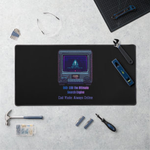 Cadeau personnalisé pour papa techno art pixel rét