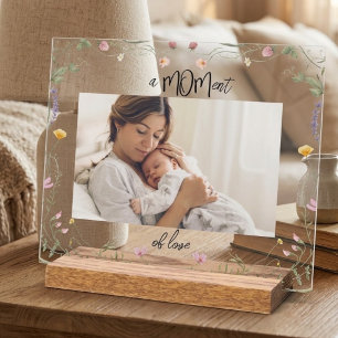 Cadeau photo acrylique moderne pour la première fê